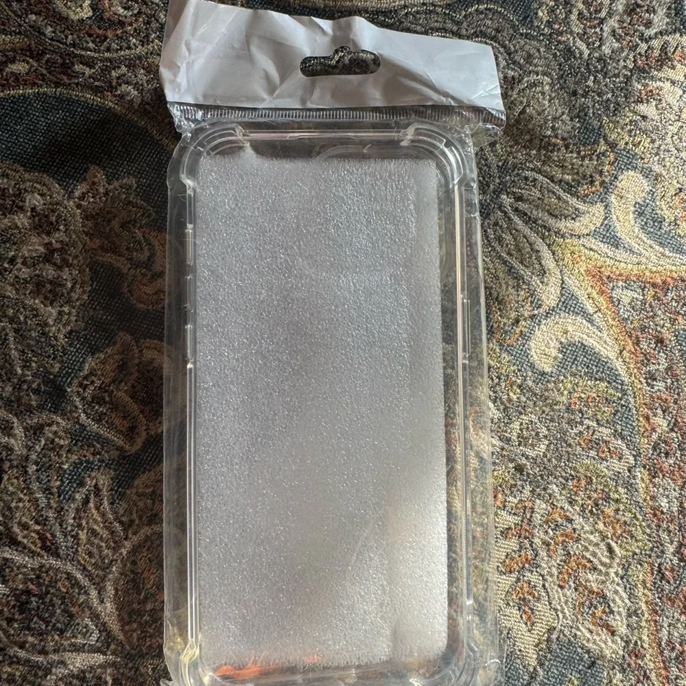 New Clear Plastic Cell Phone Case With Bumper Guards And Camera Protection